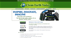 Desktop Screenshot of cleanearthtoday.com